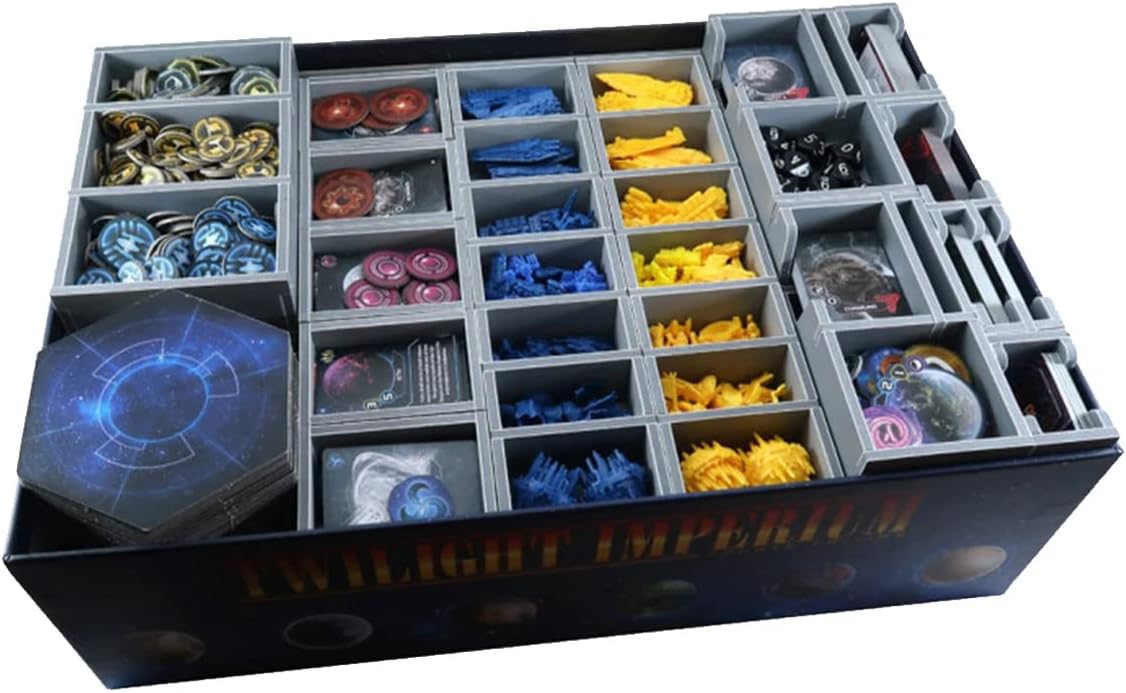 FOLDED SPACE Box Insert: Twilight Imperium: Prophecy - WiredVillage Games - Wiredvillage Games