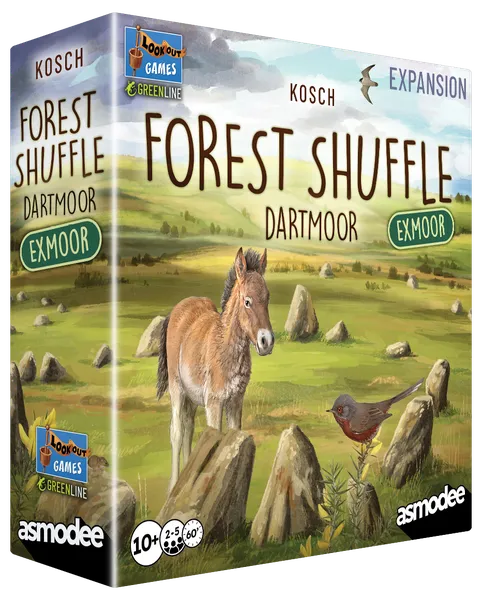 Forest Shuffle - Dartmoor: Exmoor Expansion - Board Game