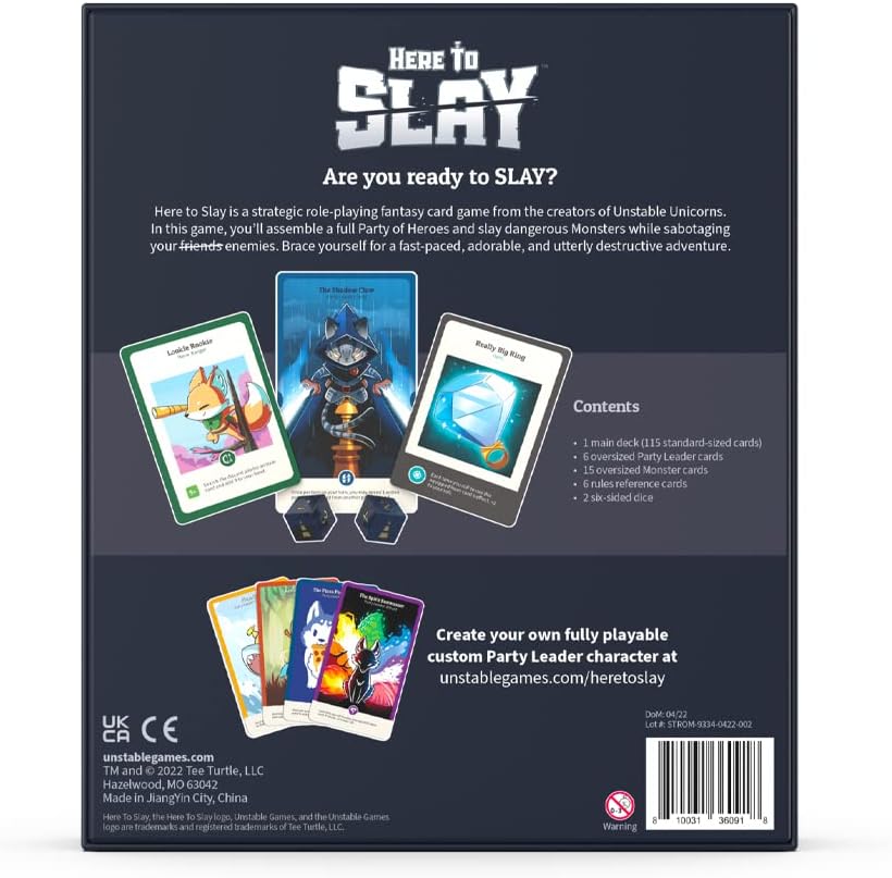 Here to Slay - WiredVillage GamesWiredvillage Games