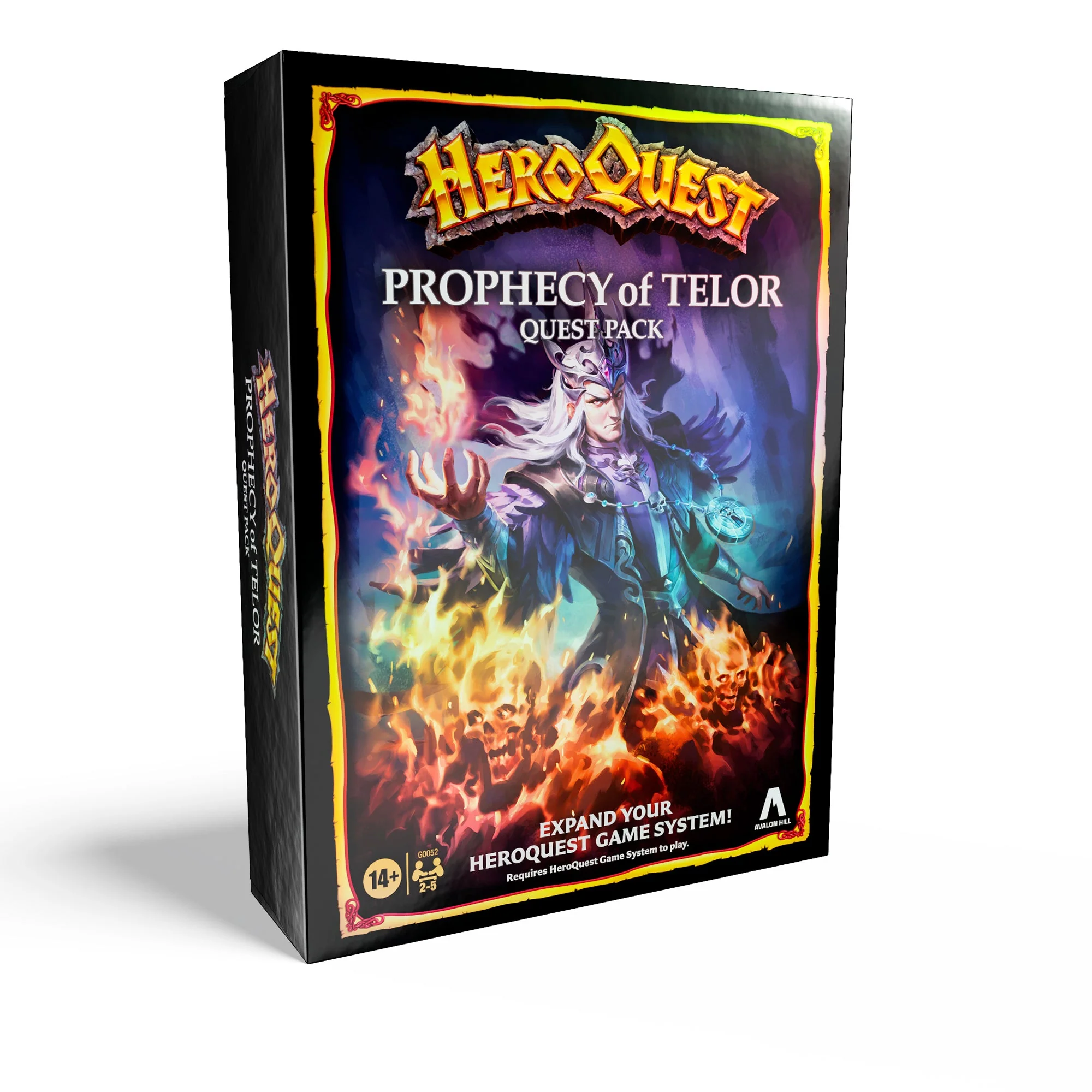 Hero Quest Prophecy Of Telor Quest Pack - WiredVillage Games - Avalon Hill WiredVillage Games
