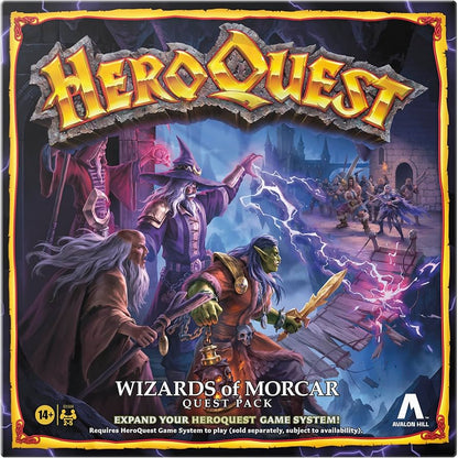 Hero Quest Wizards Of Morcar - WiredVillage Games - Avalon Hill WiredVillage Games