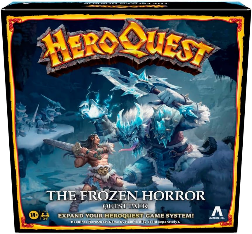 HeroQuest The Frozen Horror Quest Pack - WiredVillage Games - Avalon Hill WiredVillage Games