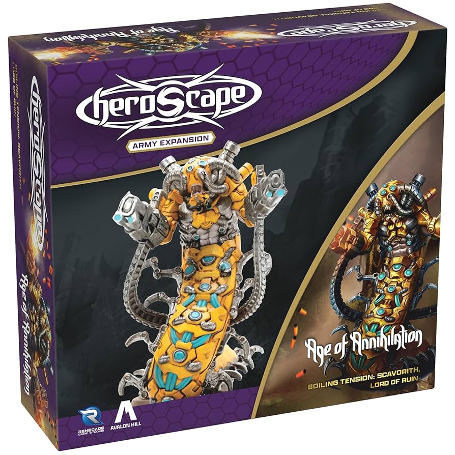 HEROSCAPE SCAVORITH, LORD OF RUIN ARMY EXPANSION - WiredVillage Games - Renegade Game Studios