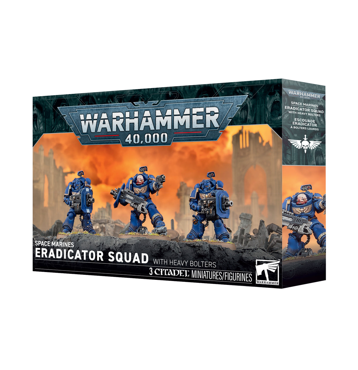Warhammer 40k Space Marines:Eradicator Squad With Heavy Bolters