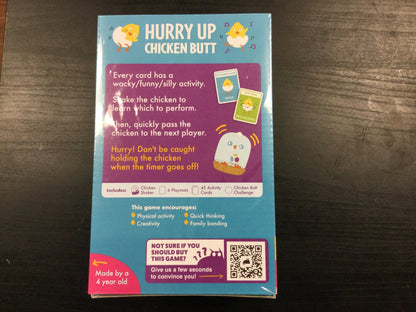 Hurry up Chicken Butt - WiredVillage Games - Exploding Kittens