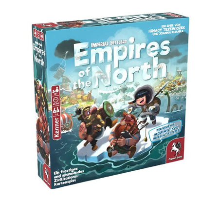 Imperial Settlers Empires of The North Board Game - WiredVillage Games - Portal Games