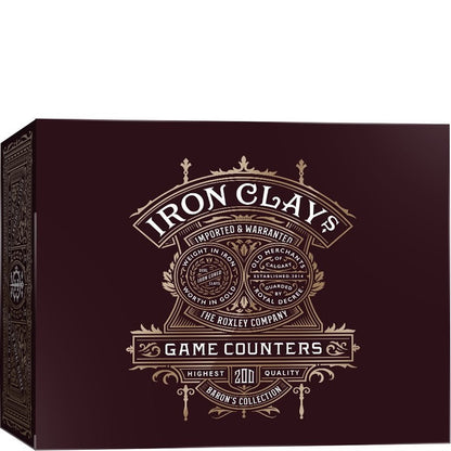 Iron Clays 200 - Game Counters - WiredVillage Games - Roxley Games WiredVillage Games
