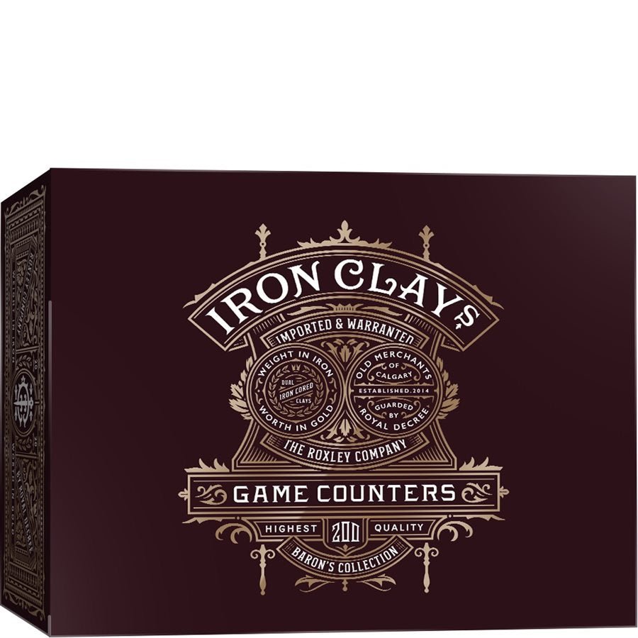 Iron Clays 200 - Game Counters - WiredVillage Games - Roxley Games WiredVillage Games