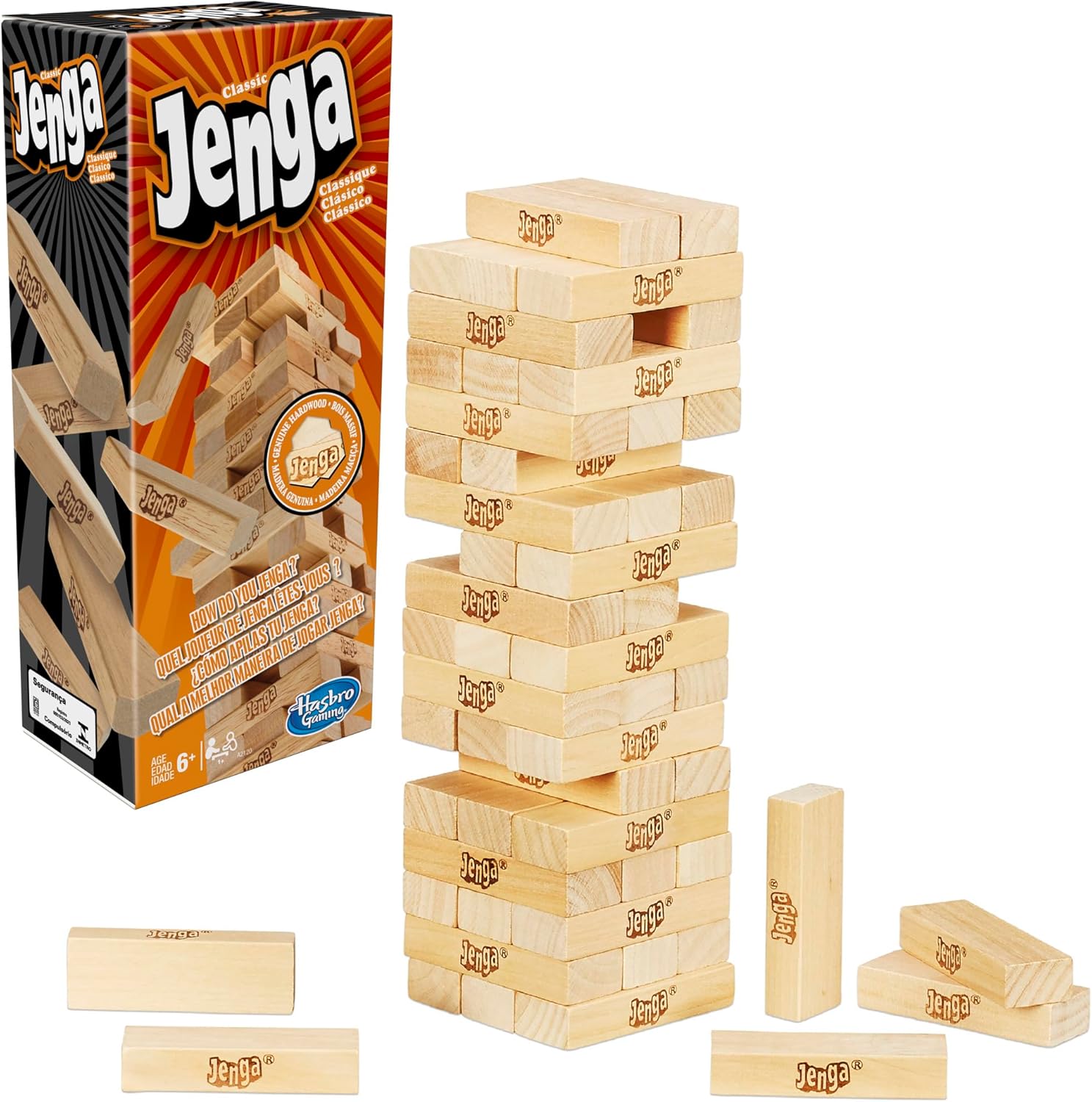 Jenga - WiredVillage Games - Hasbro WiredVillage Games