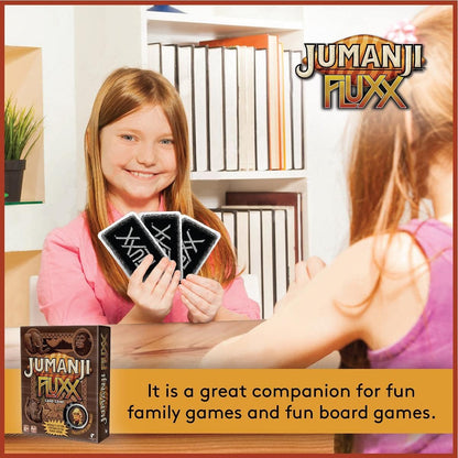 Jumanji Fluxx Card Game - WiredVillage Games - Wiredvillage Games
