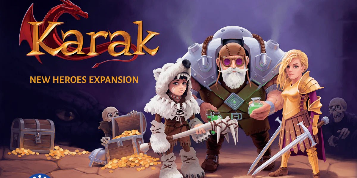 Karak New Heroes Expansion Kit - WiredVillage Games - Outset Media