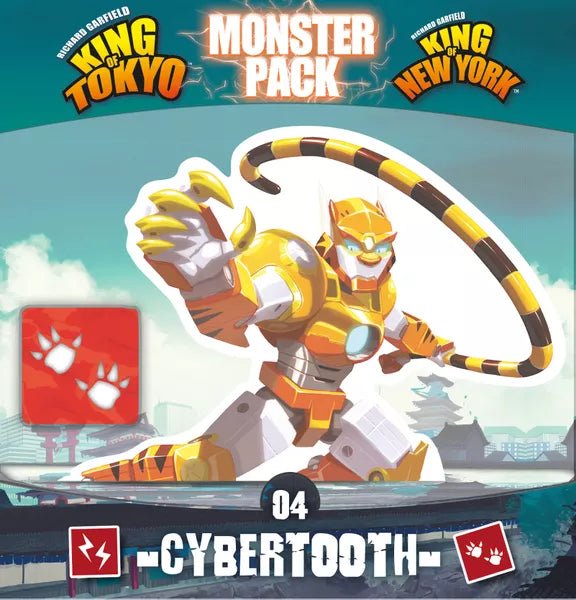 King of Tokyo New York Cybertooth Monster Pack - WiredVillage Games - Iello