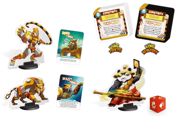 King of Tokyo New York Cybertooth Monster Pack - WiredVillage Games - Iello
