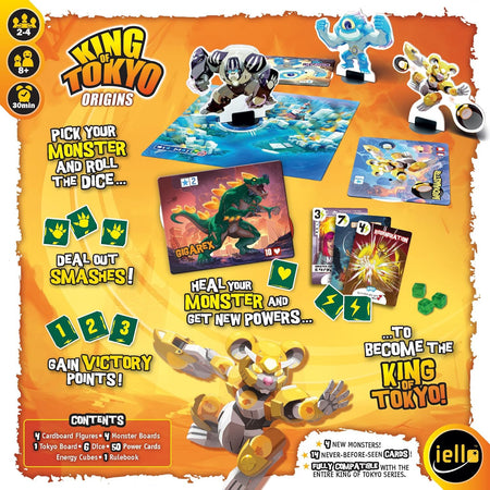 King of Tokyo: Origins - WiredVillage Games - Iello