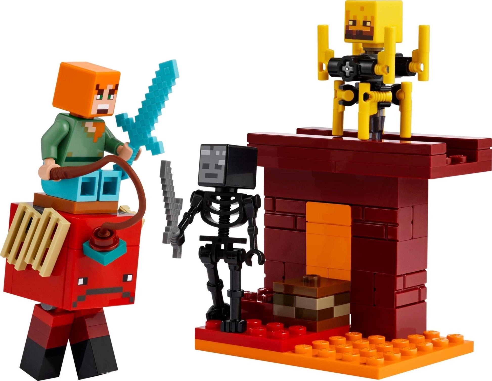 LEGO 21266 The Nether Lava Battle - WiredVillage Games - LEGO WiredVillage Games