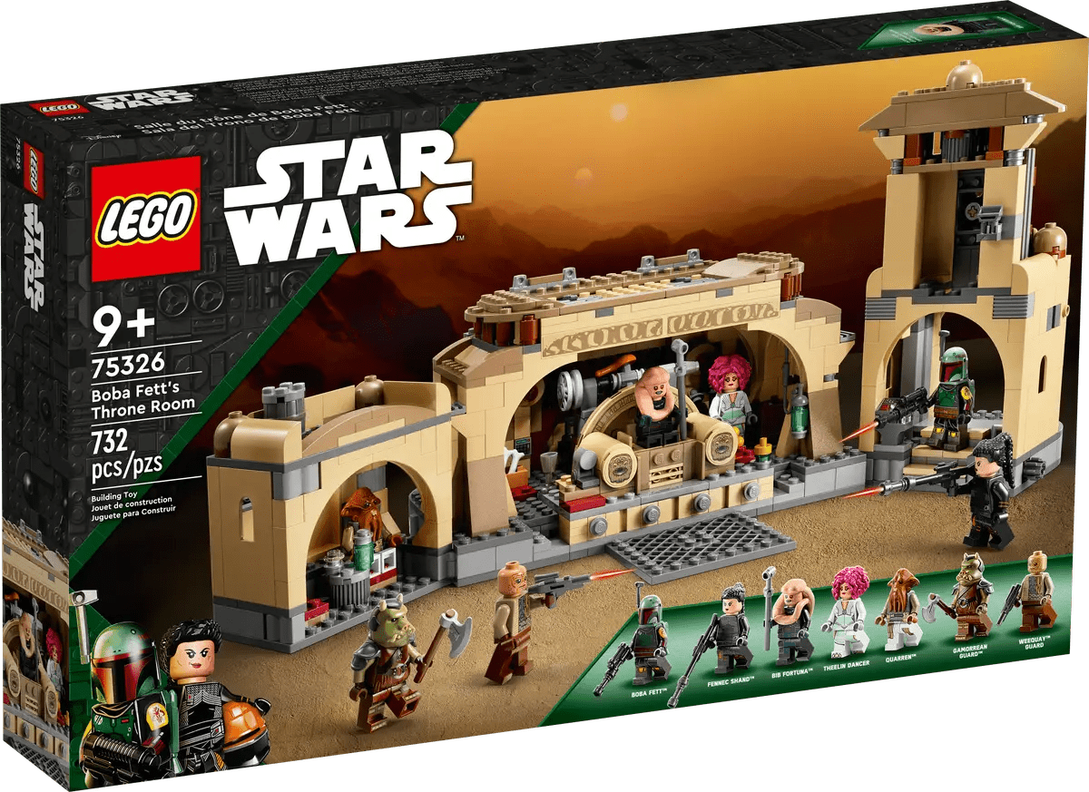 LEGO 75326: Boba Fett's Throne Room - WiredVillage GamesLEGO