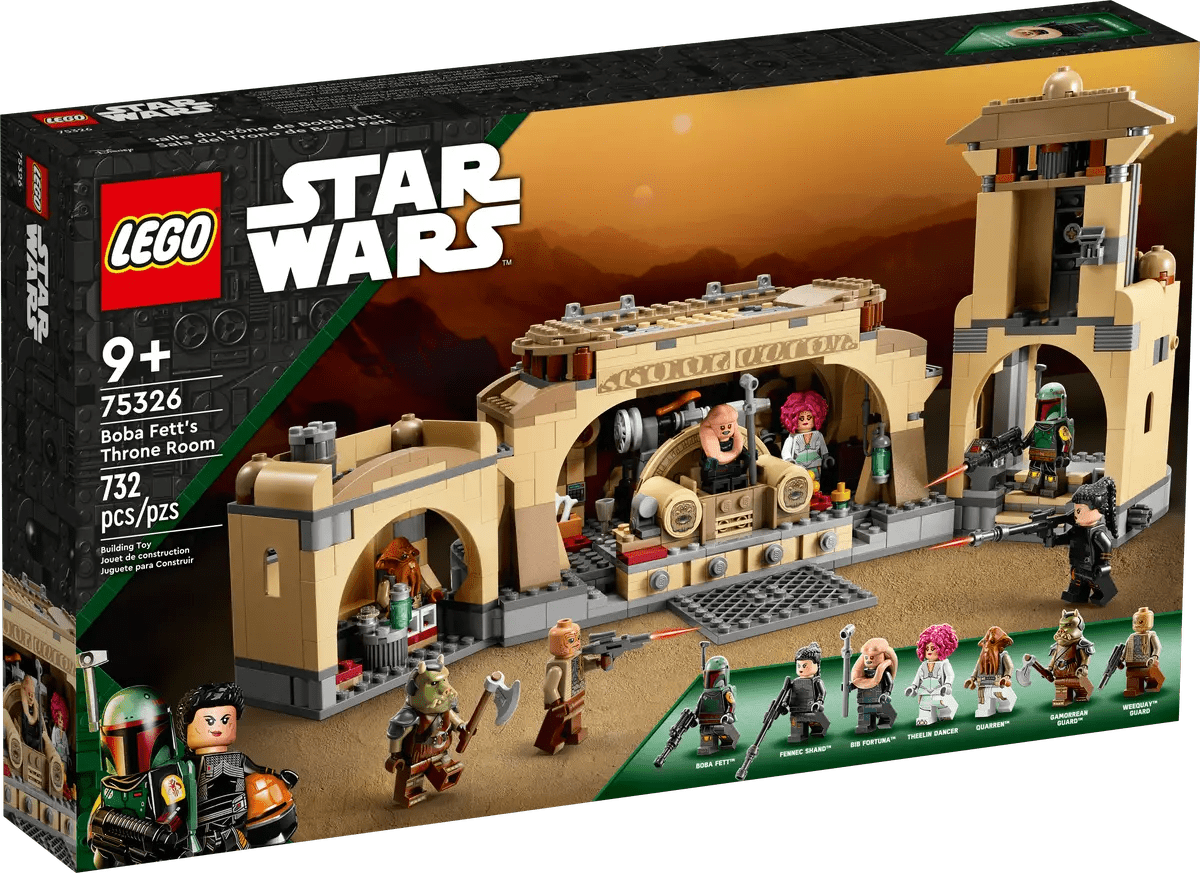 LEGO 75326: Boba Fett's Throne Room - WiredVillage Games - LEGO