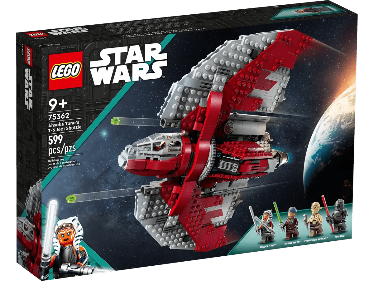 Lego Star Wars 75362: Ahsoka Tano's T - 6 Jedi Shuttle - WiredVillage Games - LEGO