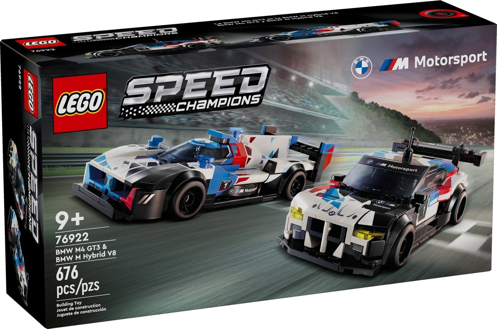 LEGO 76922 BMW M4 GT3 & BMW M Hybrid V8 - LEGO