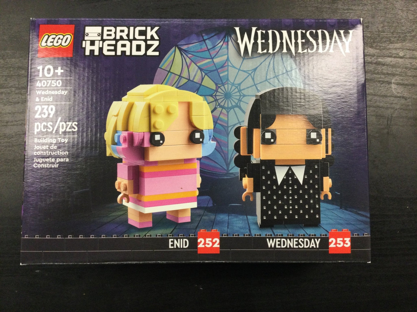 Lego Brick Headz Wednesday - WiredVillage Games - LEGO