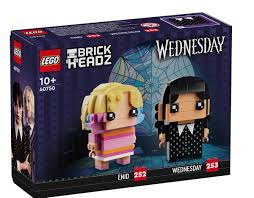 Lego Brick Headz Wednesday - WiredVillage Games - LEGO