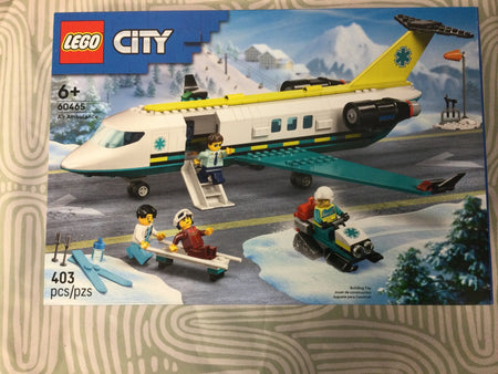 LEGO City Emergency Air Ambulance Airplane 60465 - LEGO