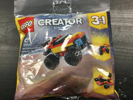 Lego Creator Monster Truck 3 in 1 - WiredVillage Games - LEGO