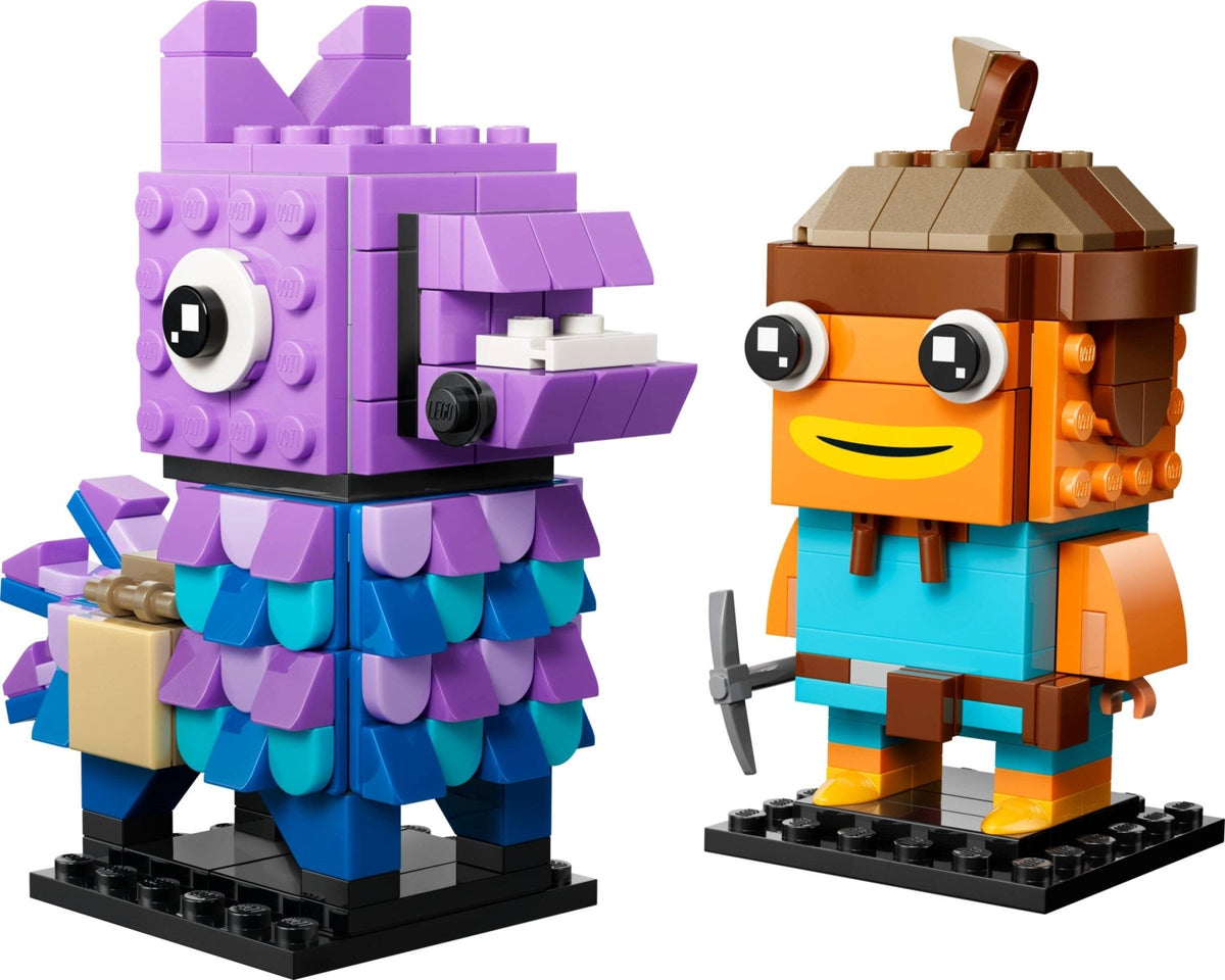 Lego Fortnite Brick Headz 40881 Fishstick and Lootllama -