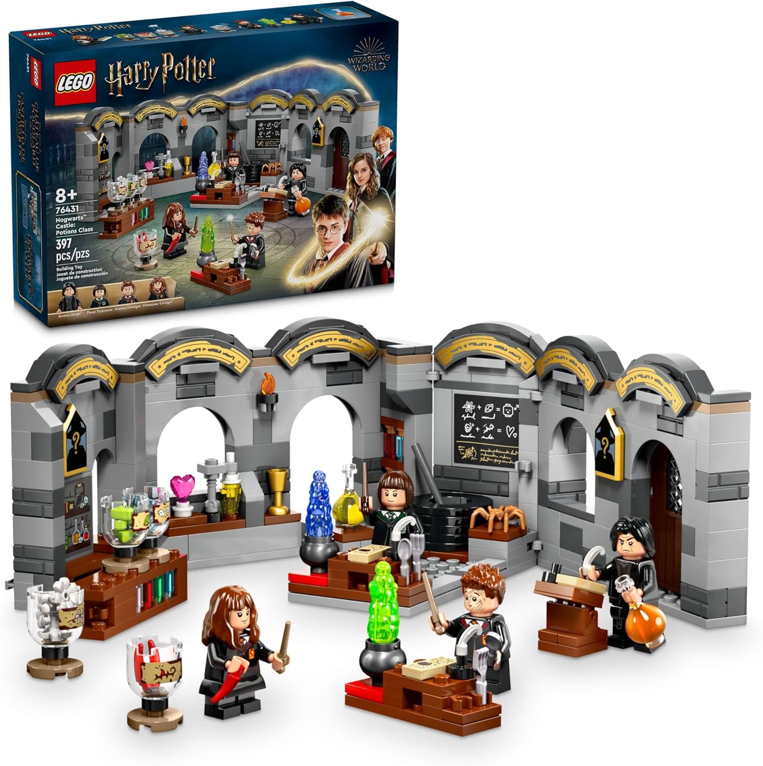 LEGO Harry Potter Hogwarts Castle: Potions Class Building Set - 76431 - WiredVillage Games - WiredVillage Games