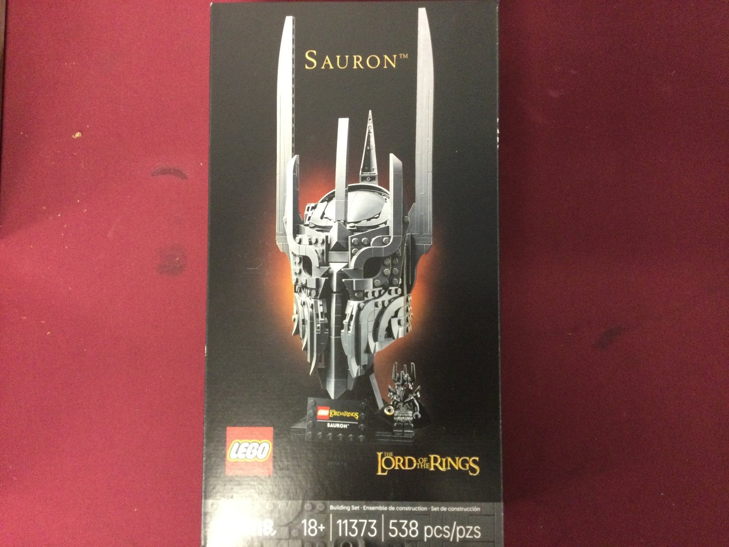 Lego Lord Of The Rings 11373 Sauron Helmet set - LEGO