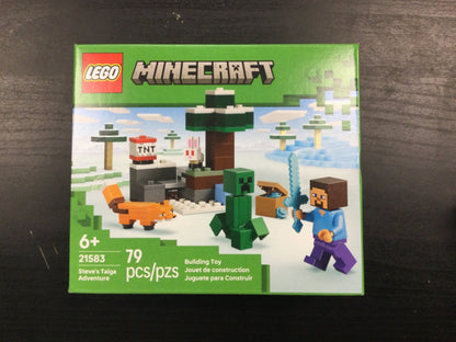 Lego Minecraft 21583 Steve’s Taiga Adventure -