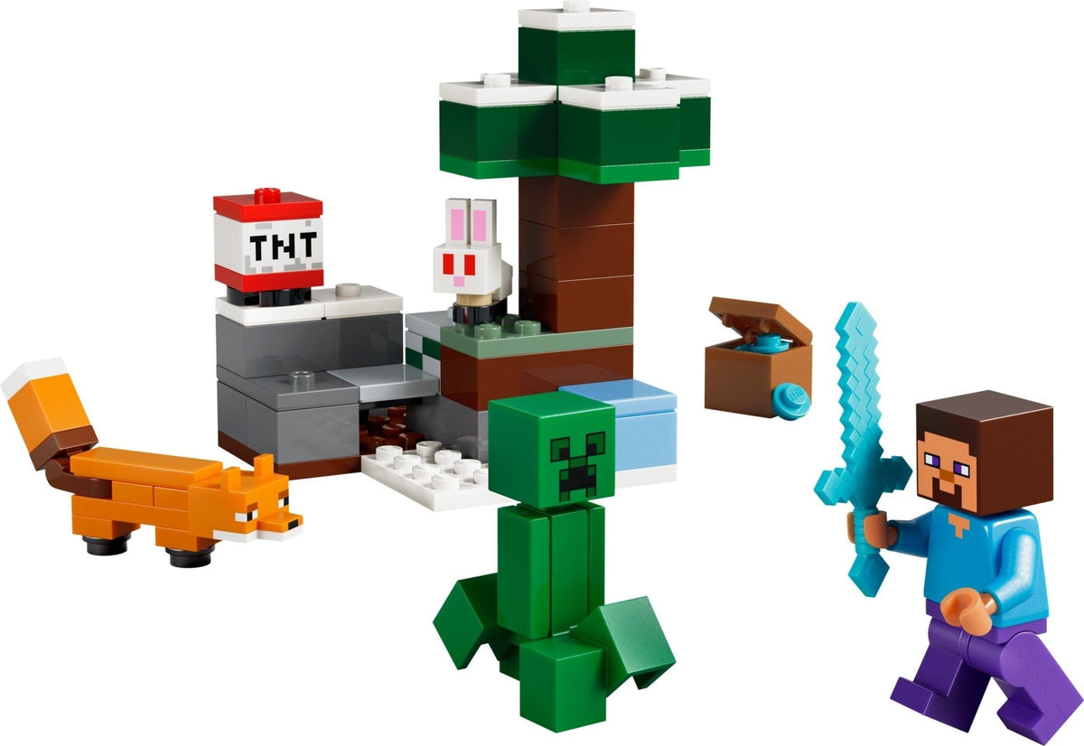 Lego Minecraft 21583 Steve’s Taiga Adventure -