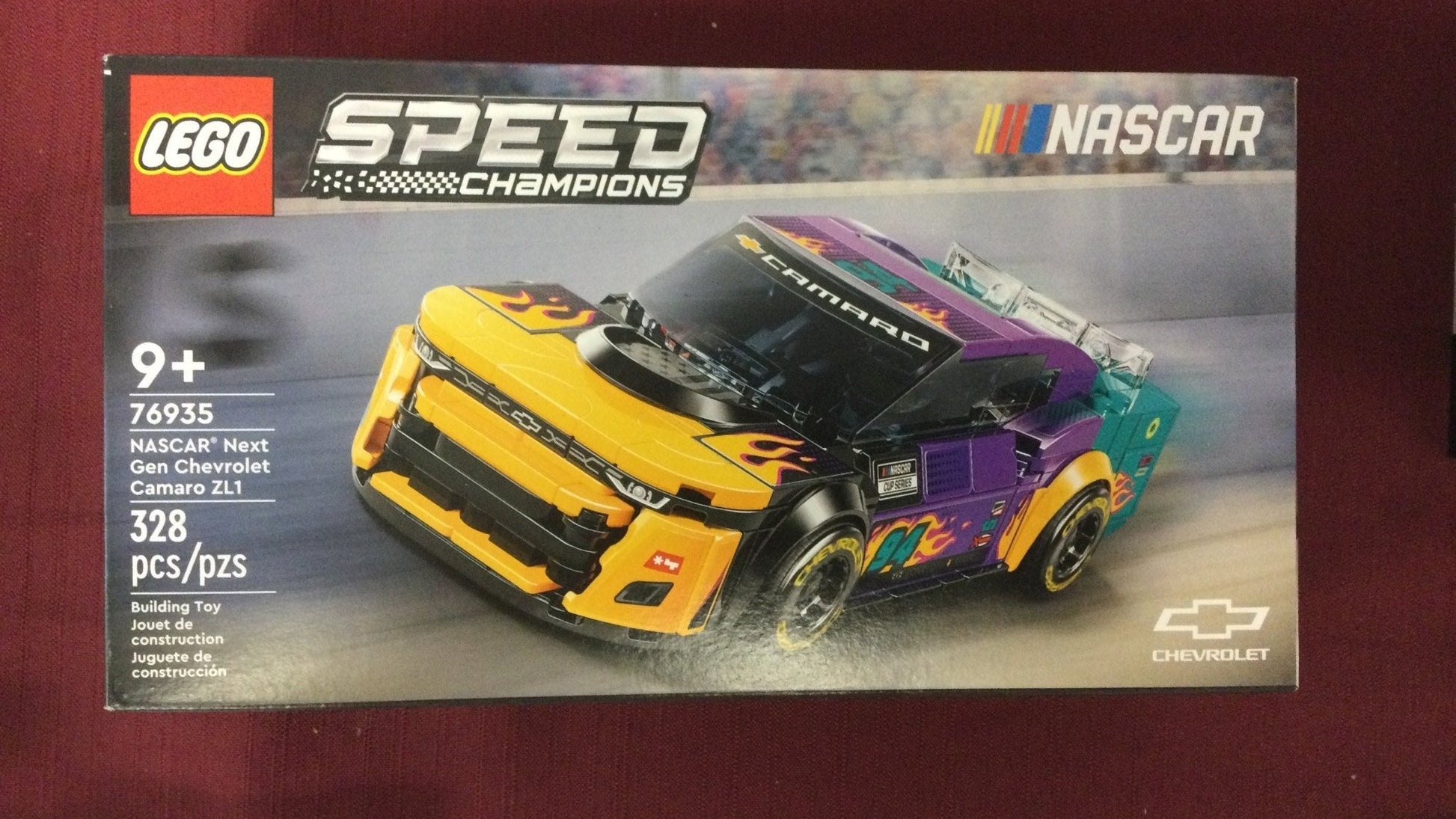 Lego NASCAR Next Gen Chevrolet Camaro ZL1 - WiredVillage Games - WiredVillage Games