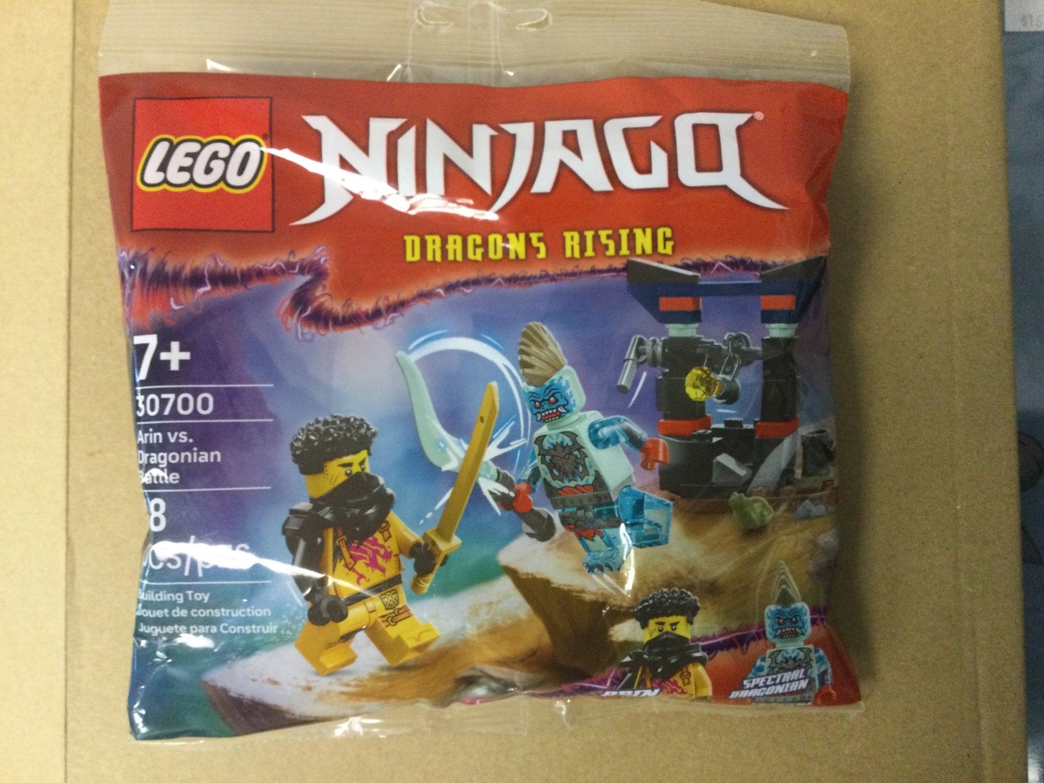 Lego Ninjago Dragons rising Lego bag - WiredVillage Games - LEGO