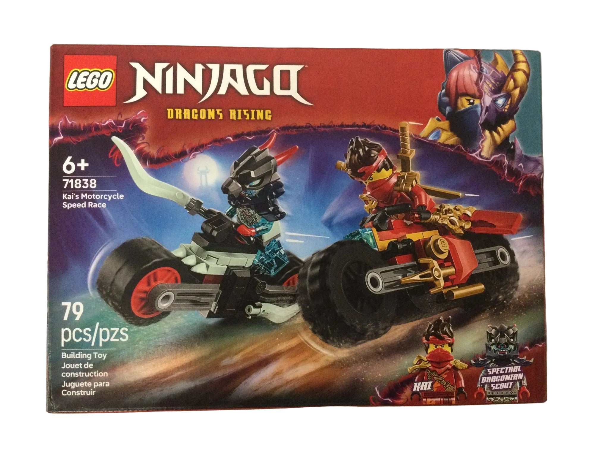 Lego NINJAGO: Kai’s Motorcycle Speed Race -