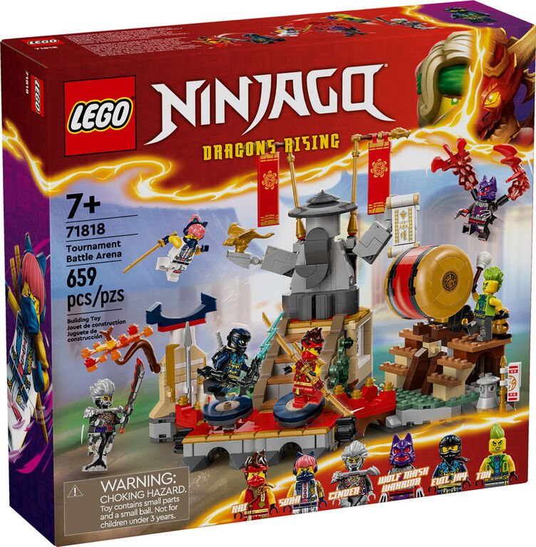 Lego Ninjago tournament Battle Arena 71818 - WiredVillage Games - WiredVillage Games