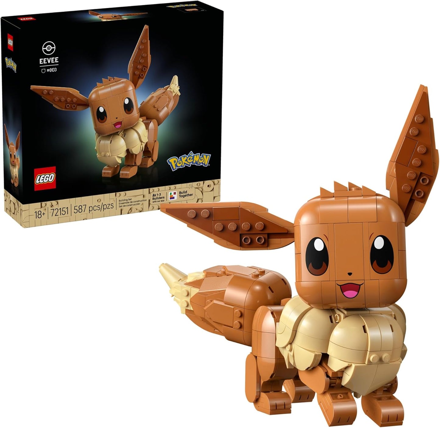 Lego Pokémon 72151 Eevee - WiredVillage Games - LEGO WiredVillage Games
