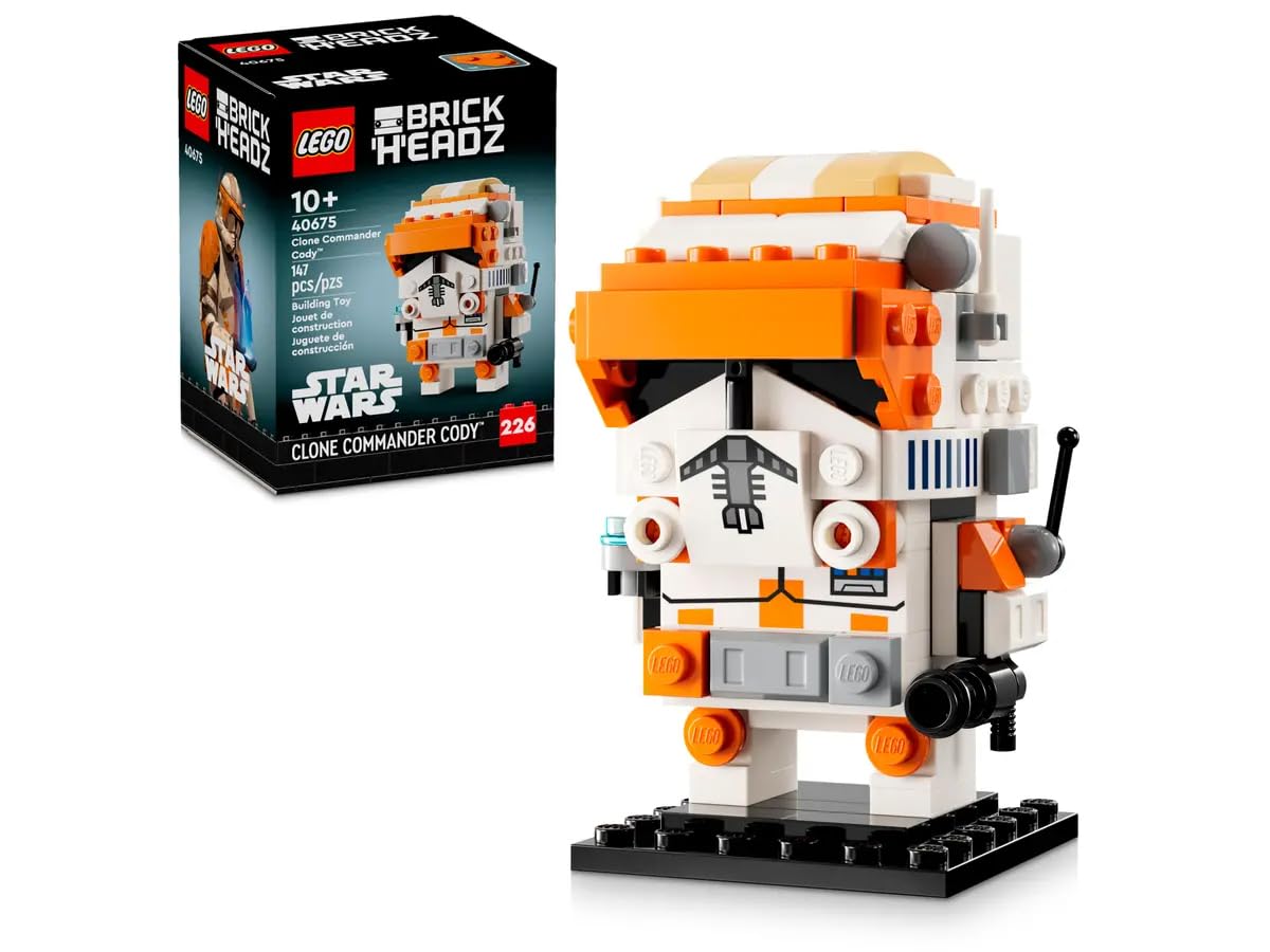 Lego Star Wars Brick Headz Clone Commander Cody - WiredVillage Games - LEGO