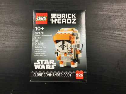 Lego Star Wars Brick Headz Clone Commander Cody - WiredVillage Games - LEGO