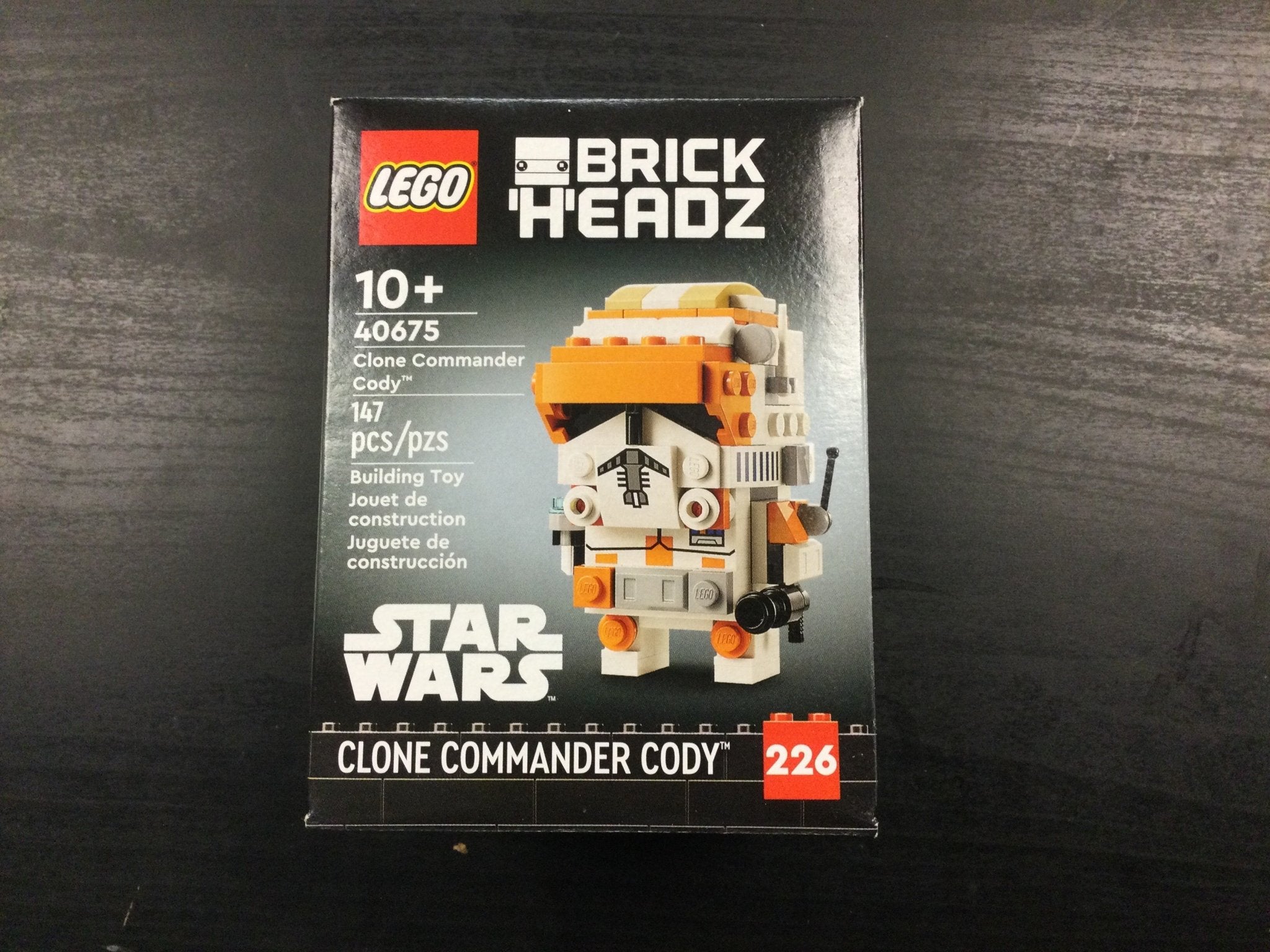 Lego Star Wars Brick Headz Clone Commander Cody - WiredVillage Games - LEGO