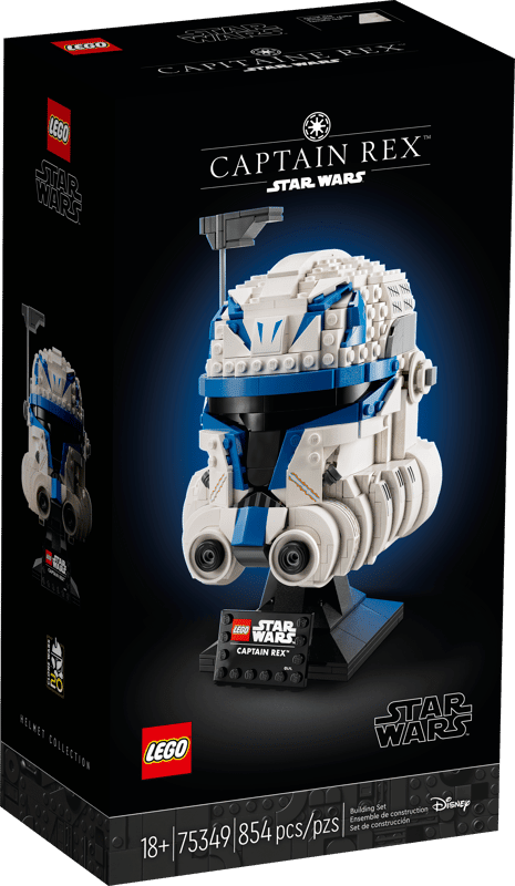 LEGO Star Wars Captain Rex Helmet 75349 - WiredVillage Games - LEGO WiredVillage Games
