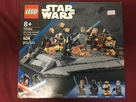 Lego Star Wars Obi - Wan Kenobi vs Darth Vader 75334 - WiredVillage Games - LEGO