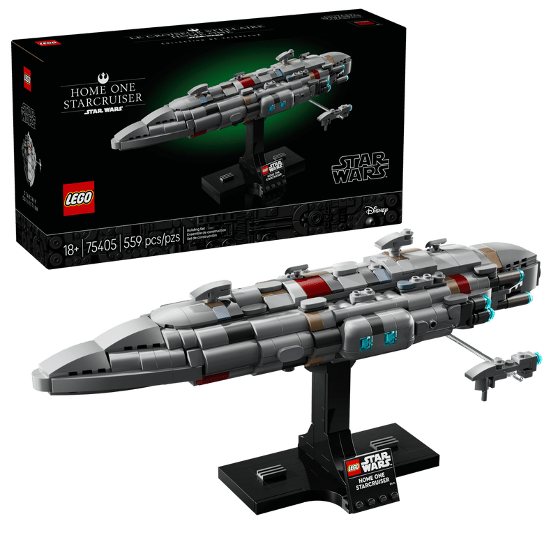 LEGO Star Wars: Return of The Jedi Home One Starcruiser Building 75405 - WiredVillage Games - WiredVillage Games