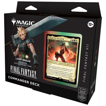 Limit Break Commander Deck - WiredVillage Games - Wizards of the Coast