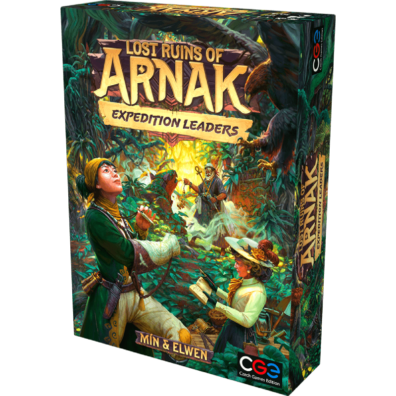 Lost Ruins of Arnak: Expedition Leaders - WiredVillage GamesCzech Games Edition
