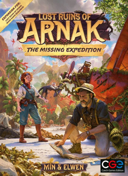 Lost Ruins of Arnak: Missing Expedition - WiredVillage Games - Czech Games Edition