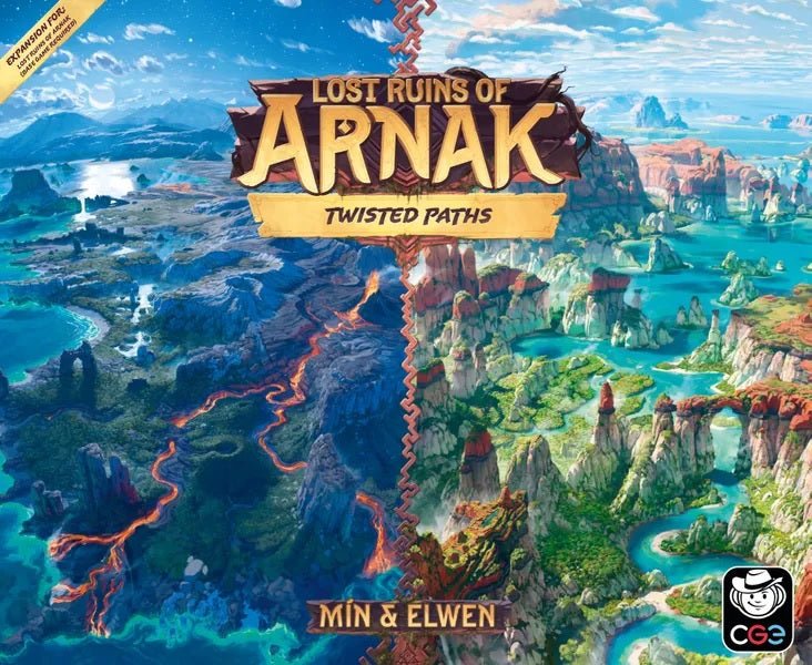 Lost Ruins Of Arnak Twisted Paths expansion - WiredVillage Games - WiredVillage Games