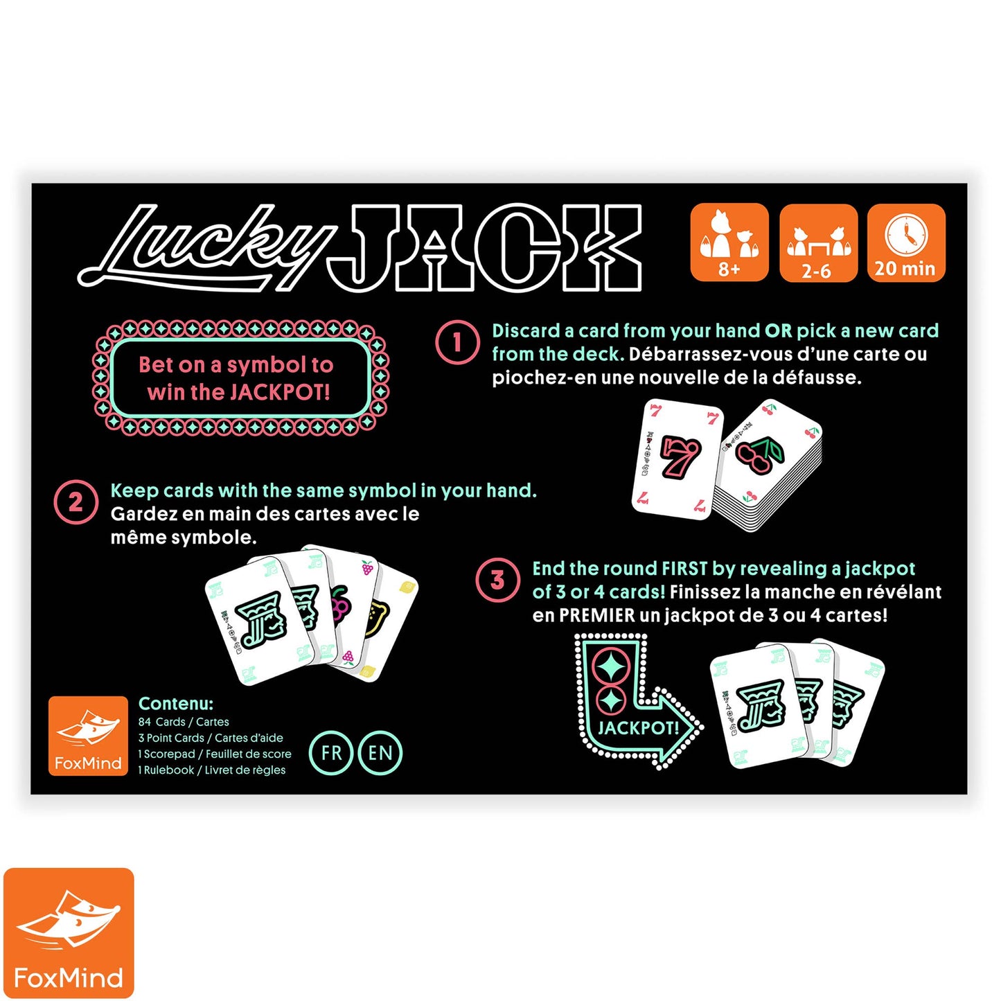 Lucky Jack - WiredVillage Games - FoxMind
