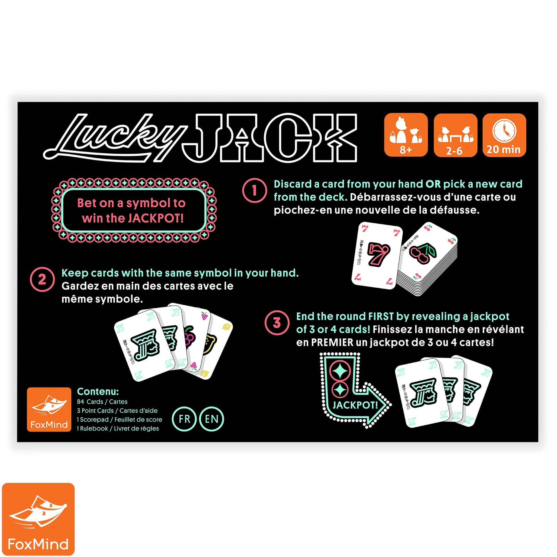 Lucky Jack - WiredVillage Games - FoxMind