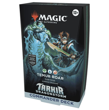 Magic the Gather Temur Roar Commander Deck - WiredVillage Games - Wizards of the Coast